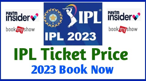 IPL ticket price 2023