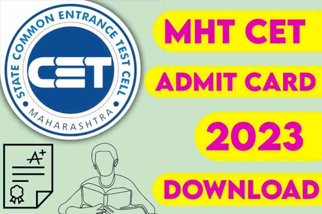 MHT CET Admit Card 2023