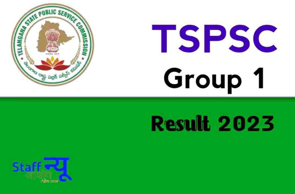 TSPSC Group 1 Results 2023 Date