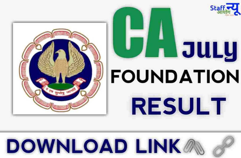 CA Foundation Result 2023