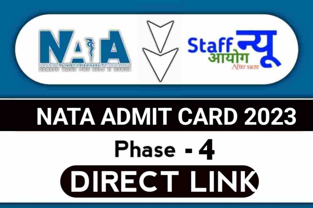 NATA Admit Card 2023