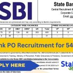 SBI PO भर्ती 2025
