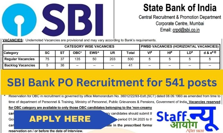 
                                                        SBI PO भर्ती 2025: भारत के सबसे बड़े बैंक में बनाएं शानदार करियर, जानें पूरी जानकारी