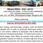 BEML लिमिटेड पदों पर भर्ती