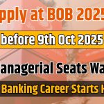 Bank of Baroda Careers