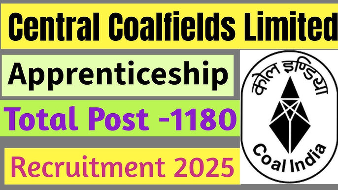 
                                                        CCL Apprentice Recruitment 2025: कोल इंडिया की सब्सिडियरी कंपनी में 1180 अप्रेंटिस पदों पर भर्ती शुरू! 🔥🇮🇳