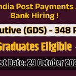 IPPB GDS Executive Recruitment 2025
