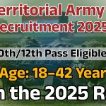 Territorial Army Rally Recruitment 2025