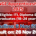 ONGC Announces 2623 Apprenticeship Openings