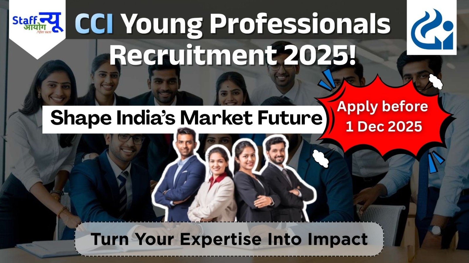 
                                                        CCI Young Professionals Recruitment 2025: A Smart Opportunity for India’s Next Policy Leaders
