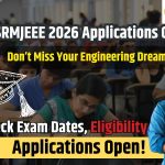 SRMJEEE 2026 Applications Open