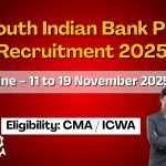 South Indian Bank Probationary Officer Recruitment 2025