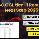SC CGL Tier-1 Result 2025 Out