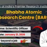 BARC Announces Recruitment for Scientific Officers