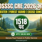 OSSSC CRE Recruitment 2026