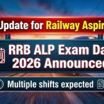 RRB ALP Exam Date 2026 Announced
