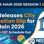 JEE (Main) 2026 Session 1