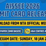 AISSEE 2026 Admit Card Released