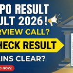 RRB PO Mains Result 2026 OUT
