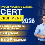 NCERT Academic Recruitment 2026