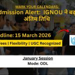 IGNOU Admission 2026