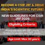 All-New CSIR JRF Guidelines
