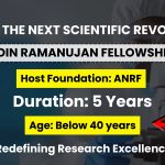 Ramanujan Fellowship update 2026
