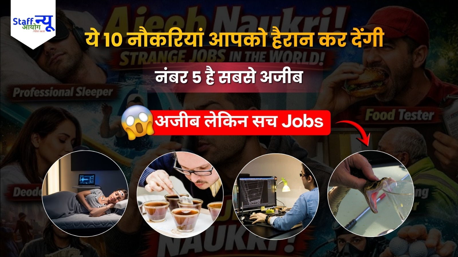 
                                                        ये 10 नौकरियां आपको हैरान कर देंगी नंबर 5 देखकर यकीन नहीं होगा