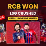 RCB vs LSG IPL 2026 Result