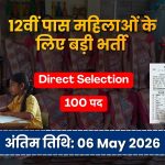 Anganwadi Worker Bharti 2026