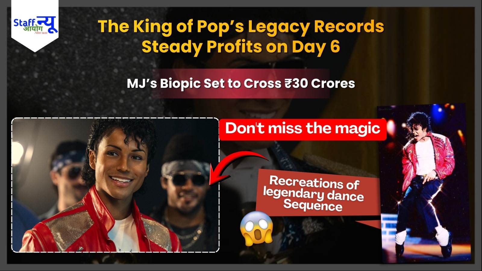 
                                                        Michael India Box Office: Jaafar Jackson’s Magic Ignites Screens, Biopic Eyes ₹30 Crore Milestone!