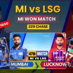 MI का बड़ा Chase, GT की जीत