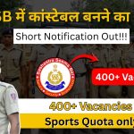 SSB Recruitment 2026
