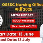OSSSC Big Update 2026: 5989 नर्सिंग ऑफिसर पदों पर बंपर भर्ती!