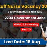 NHM Assam Staff Nurse Recruitment 2026: 2204 स्टाफ नर्स पदों पर भर्ती, बिना आवेदन शुल्क करें ऑनलाइन आवेदन