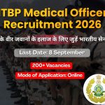 ITBP Medical Officer Recruitment 2026: भारत-तिब्बत सीमा पुलिस में बम्पर भर्ती, डॉक्टरों के लिए अफसर बनने का महा-मौका!