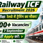 Railway ICF Apprentice Recruitment 2026: 10वीं और ITI पास युवाओं के लिए रेलवे में ट्रेनिंग का सुनहरा मौका!
