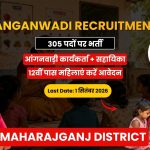 UP Anganwadi Recruitment 2026: महाराजगंज में 305 आंगनवाड़ी कार्यकर्ता और सहायिका पदों पर भर्ती, 12वीं पास महिलाएं करें आवेदन