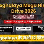 MSSDS Mega Recruitment Drive 2026:Meghalaya में 10,000+ Private और International नौकरियों का महा-मेला, सीधे Interview से पाएं Job!