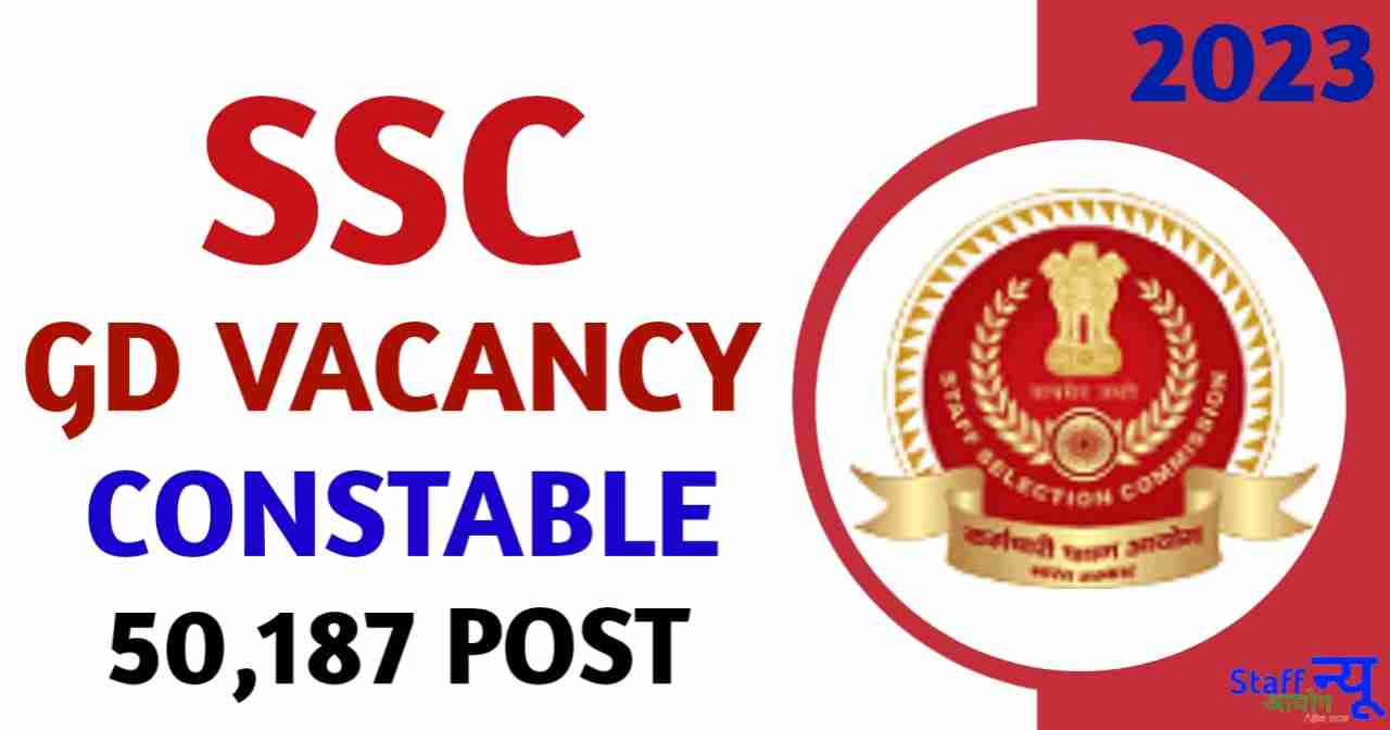 SSC GD Vacancy 2023 Increase For 50187 Post Apply Now