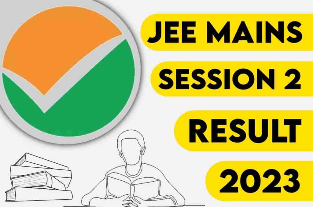 JEE Mains Result 2023 Session 2