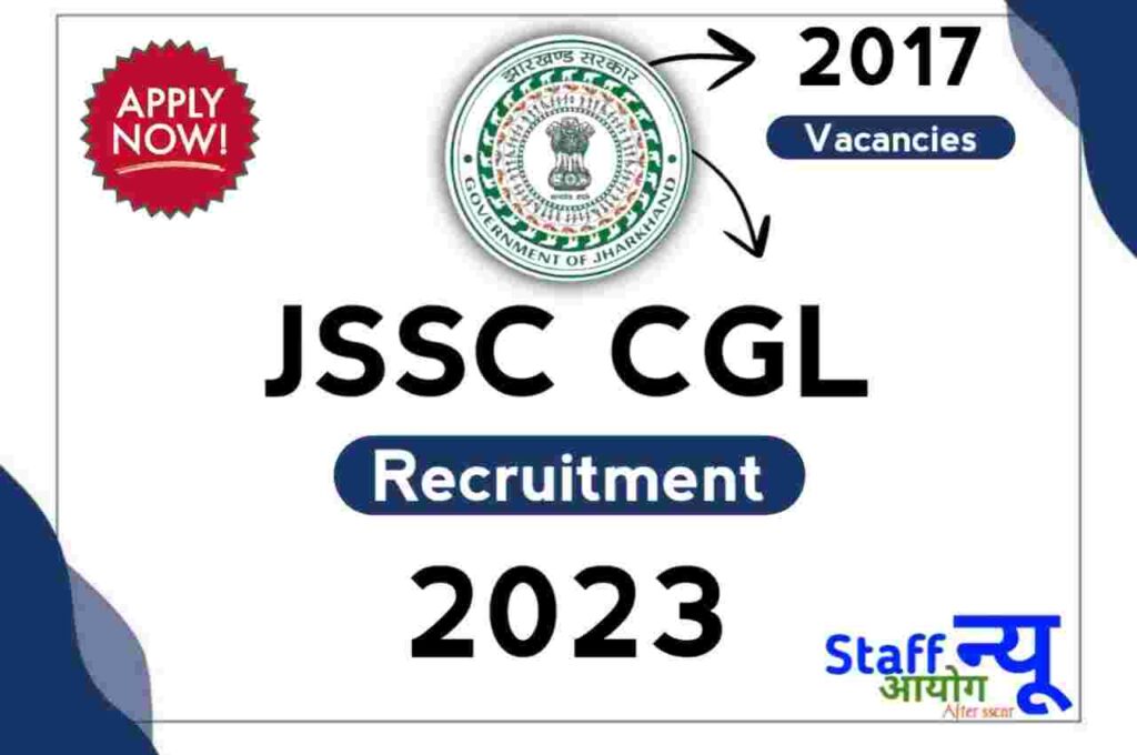 JSSC JE Recruitment 2023 - Apply online for 1562 Posts