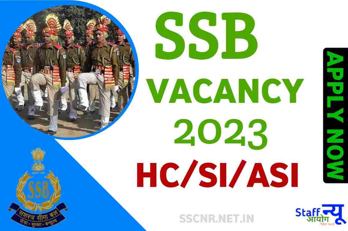 SSB Recruitment 2023