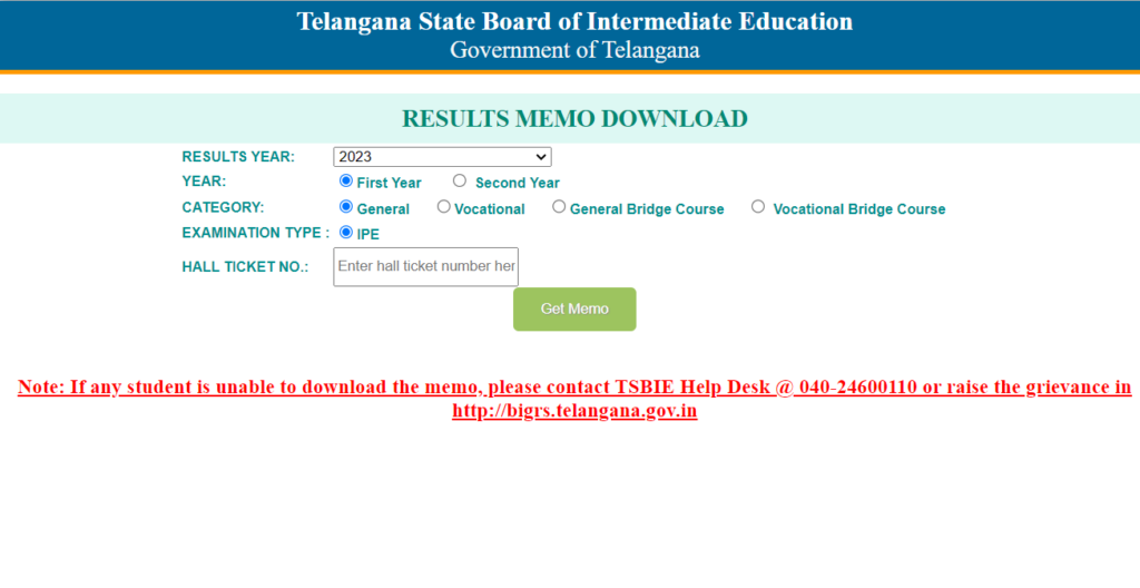 Detail Mention  TS SSC Supplementary Results 2023