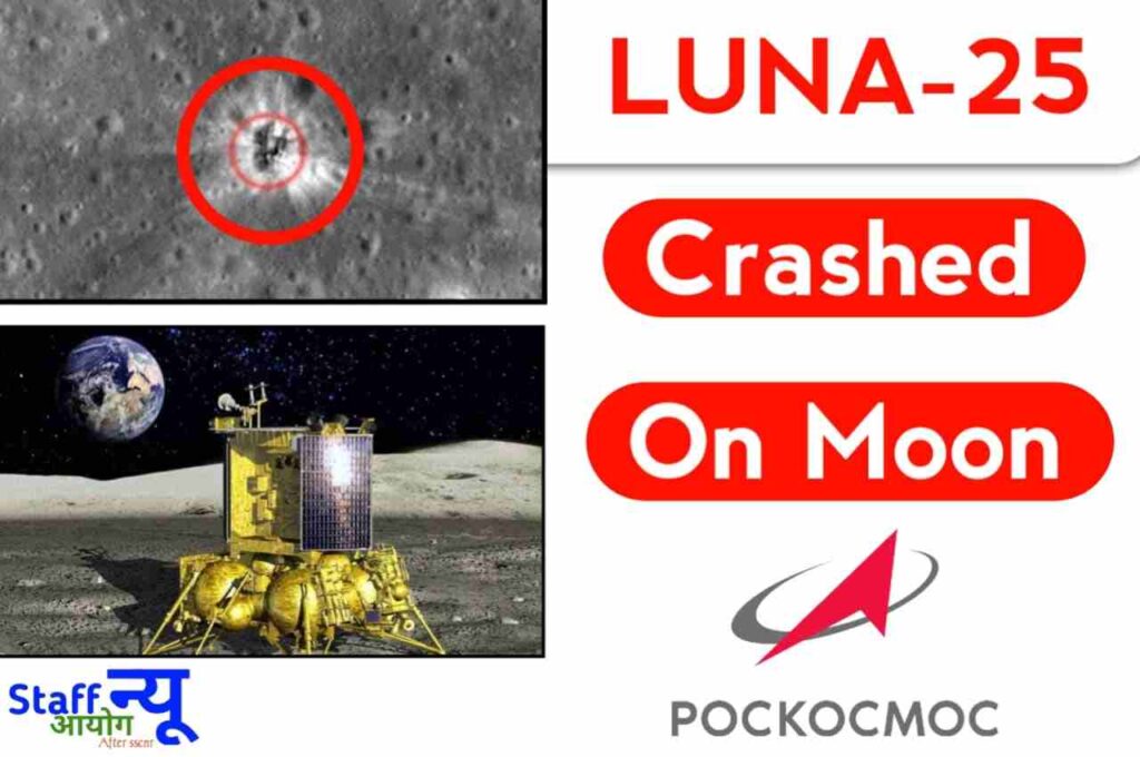 Russia's Luna 25 Crash on Moon