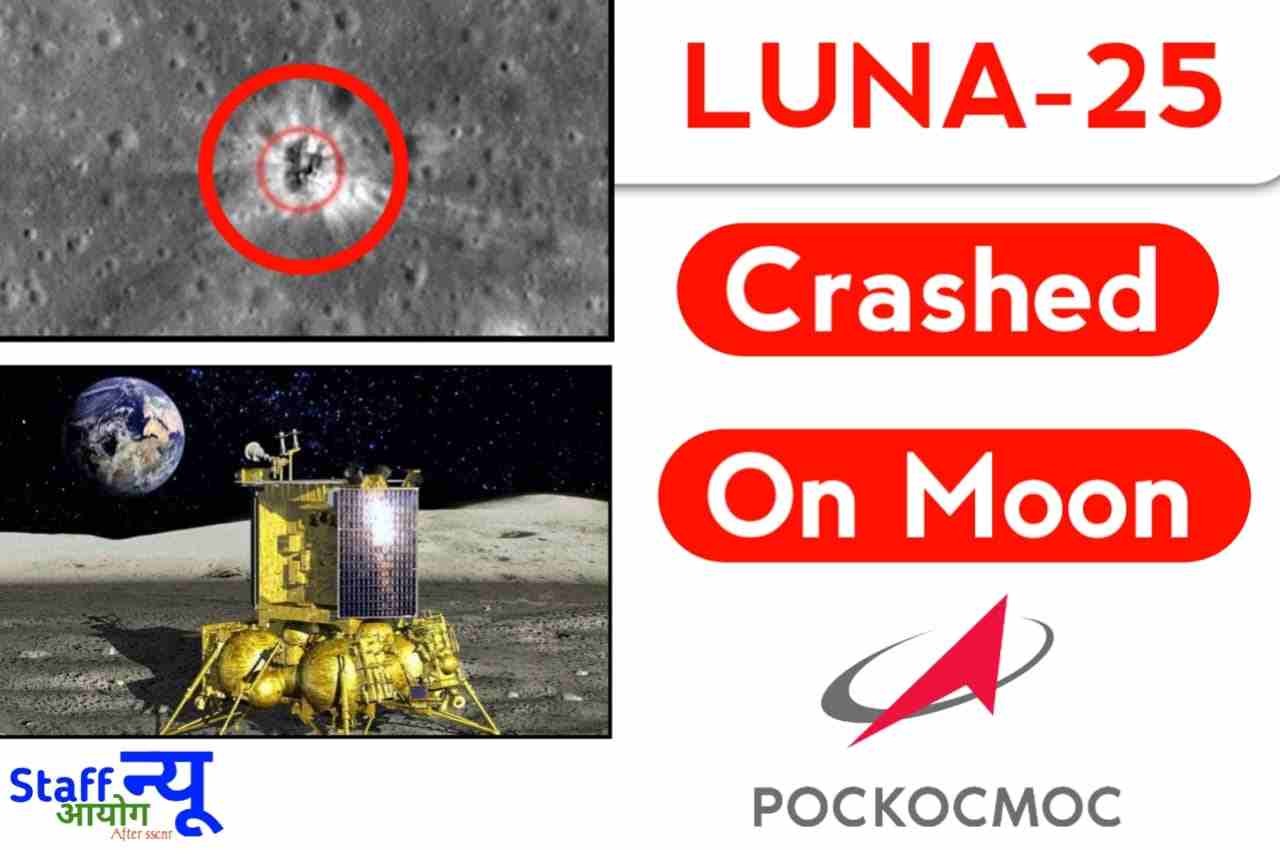 Luna 25 Crash on Moon