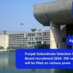 Punjab Subordinate Selection Service Board recruitment 2024 256 vacancies will be filled on various posts. Apply now !!