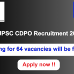 JPSC CDPO Recruitment 2024 64 vacancies will be filled. Apply now !!
