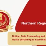Notice Data Processing and related works pertaining to examinations