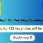 IIT Jodhpur Non Teaching Recruitment 2024 122 vacancies will be filled. Apply now !!